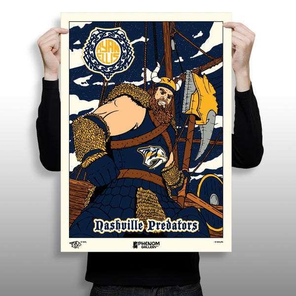 Phenom Gallery Releases Predators Limited Edition Silkscreen Print Featuring Ryan Ellis