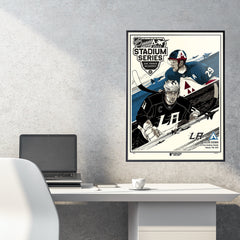NHL '20 Winter Classic Avalanche vs Kings 18"x24" Serigraph