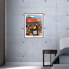 Cleveland Browns 75th Anniversary 18"x24" Serigraph