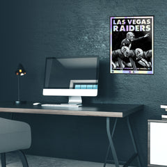 Las Vegas Raiders 18"x24" Foil Serigraph
