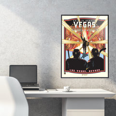 Vegas Golden Knights '18-'19 Season "Spellbound" 18"x24" Serigraph