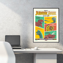 Jurassic Park 25th Anniversary 18"x24" Serigraph