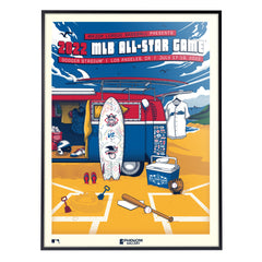 MLB 2022 All Star Game 18"x24" Serigraph