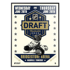 NHL 2023 Draft 18" x 24" Serigraph