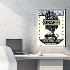 NHL 2023 Draft 18" x 24" Serigraph