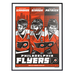 Philadelphia Flyers '17-'18 Season 18"x24" Serigraph