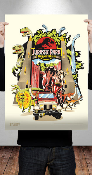 Phenom Gallery Launches Jurassic Park 25th Anniversary Serigraph Prints September 11, 2018, 8:30am PDT