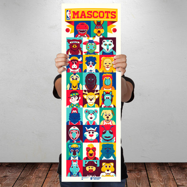 Phenom Gallery Launches NBA Mascots Serigraph by Acclaimed Artist Dave Perillo
