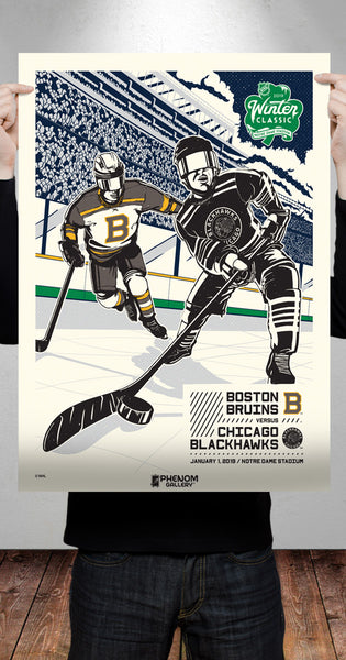 Phenom Gallery Launches National Hockey League Winter Classic Print Exclusive at Notre Dame Stadium
