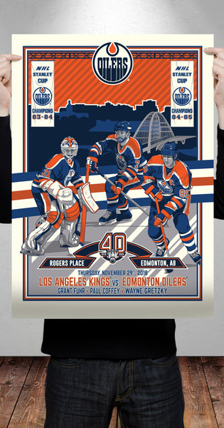 Edmonton Oilers Launch Phenom Gallery 40th Anniversary Collection