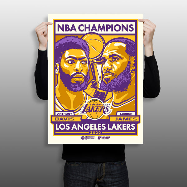 Phenom Gallery Launches Los Angeles Lakers Print Exclusive on eBay