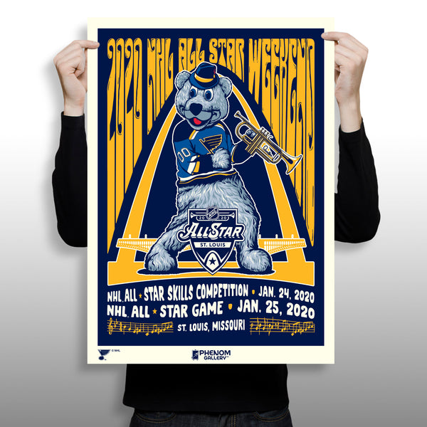 Phenom Gallery Launches National Hockey League 2020 All Star Print Exclusive at the NHL Fan Fest in St. Louis