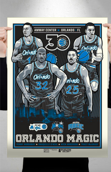 Orlando Magic Launch Phenom Gallery Print for 30th Anniversary Celebration