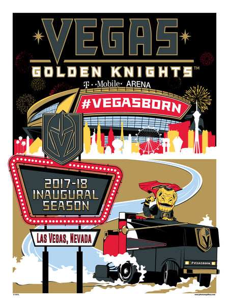 Las Vegas Golden Knights Launch Phenom Gallery at T-Mobile Arena