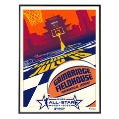 WNBA 2025 All-Star Game 18" x 24" Serigraph