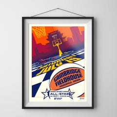 WNBA 2025 All-Star Game 18" x 24" Serigraph