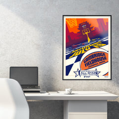 WNBA 2025 All-Star Game 18" x 24" Serigraph