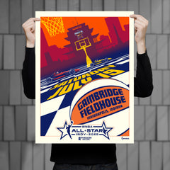 WNBA 2025 All-Star Game 18" x 24" Serigraph