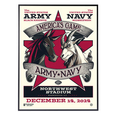 Army Navy Matchup 18"x 24" Serigraph