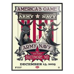 Army Navy 2025 Matchup 18"x 24" Serigraph