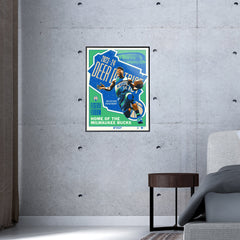 Milwaukee Bucks '24 City Edition 18" x 24" Serigraph