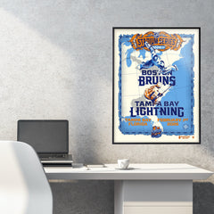 NHL 2026 Stadium Series at James Stadium - Boston Bruins vs Tampa Bay Lightning 18" x 24" Serigraph