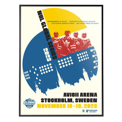 NHL 2023 Global Games 18" x 24" Serigraph