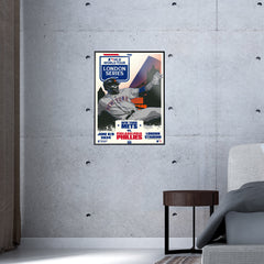 MLB London Series 2024 New York Mets 18" x 24" Serigraph