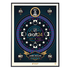 NHL 2024 Draft 18" x 24" Serigraph