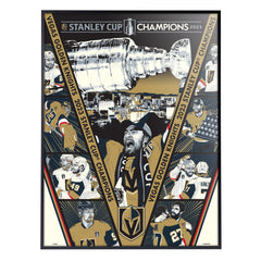 Vegas Golden Knights '23 Stanley Cup Championship Serigraph