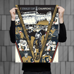 Vegas Golden Knights '23 Stanley Cup Championship Serigraph