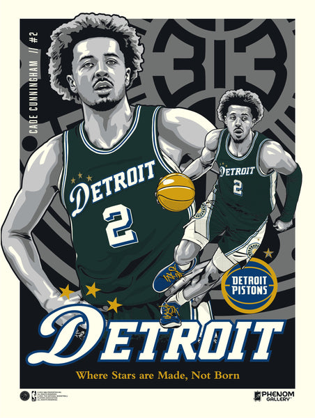 Detroit Pistons Cade Cunningham City Edition 18