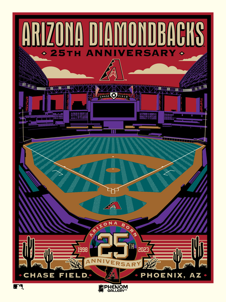 MLB 2022 All Star Game 18x24 Serigraph – Phenom Gallery