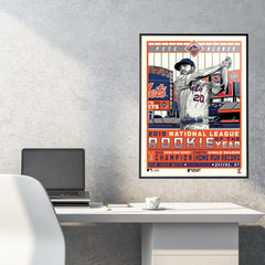New York Mets Pete Alonso '19 Rookie of the Year 18"x24" Serigraph