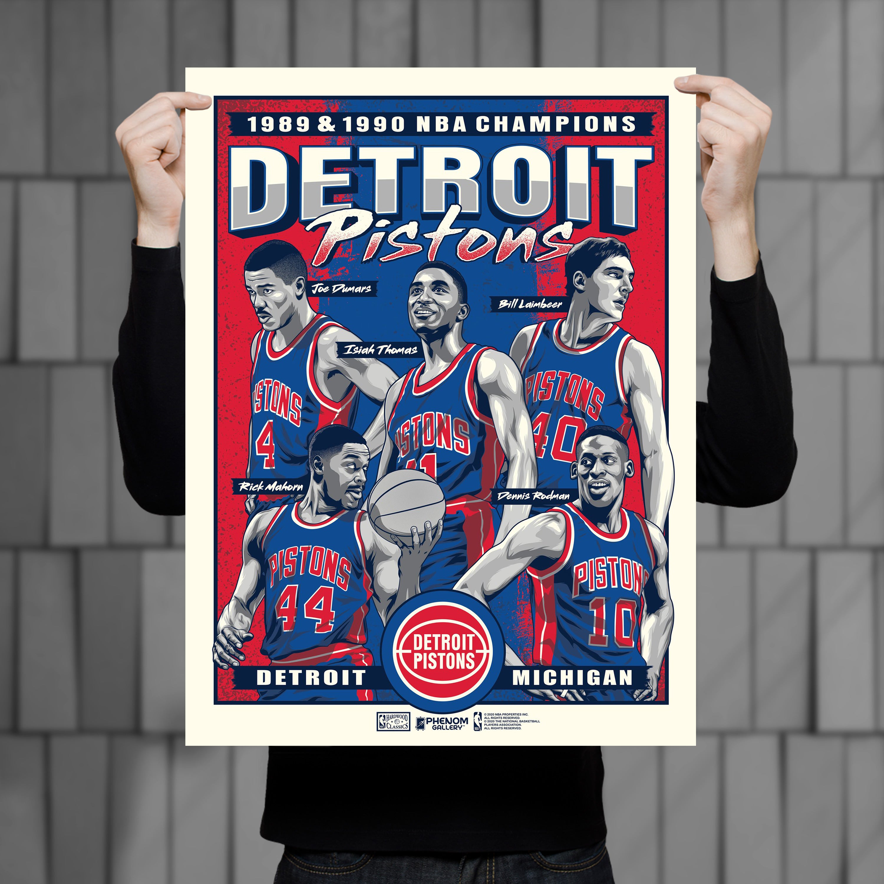 The Blot Says: Detroit Pistons “Back to Back Champions” Screen