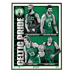 Boston Celtics Pride 18" x 24" Serigraph