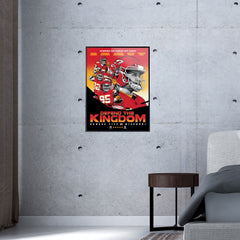 Kansas City Chiefs Defend The Kingdom Movie Poster 18"x24" Serigraph