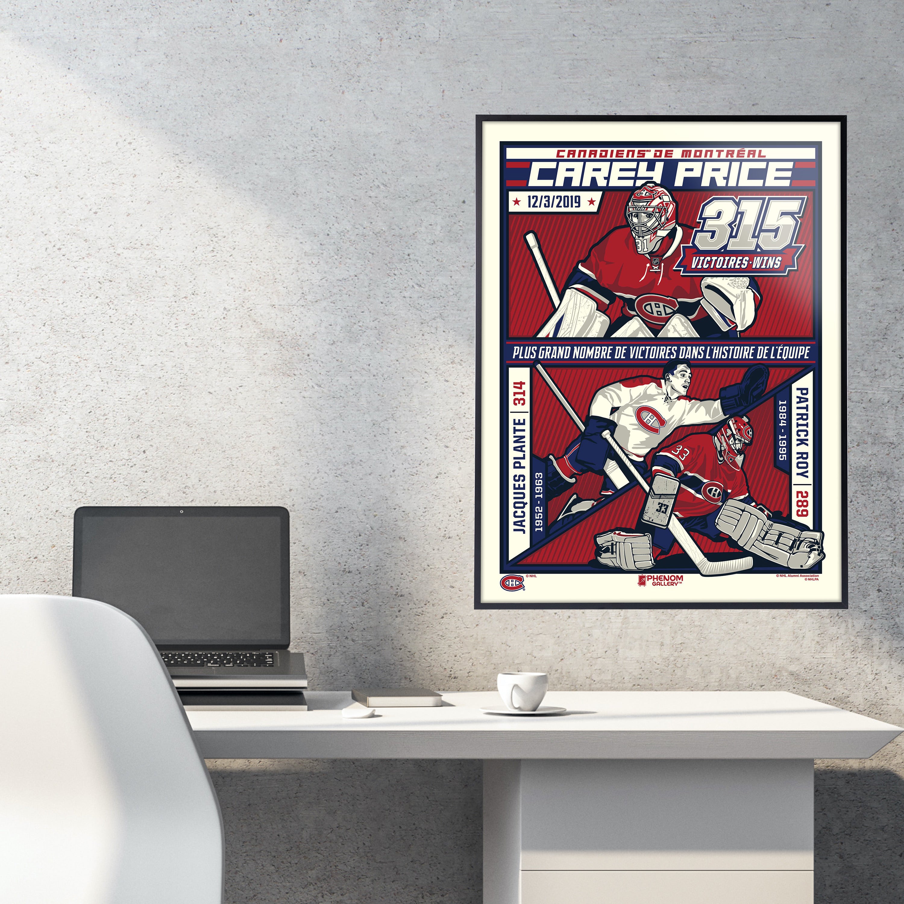 Montreal Canadiens Reverse Retro Carey Price