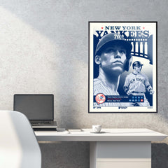 New York Yankees Aaron Judge 18" x 24" Serigraph