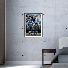 Orlando Magic 30th Anniversary 18"x 24" Serigraph (Printer Proof)
