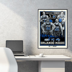 Orlando Magic 30th Anniversary 18"x 24" Serigraph (Printer Proof)