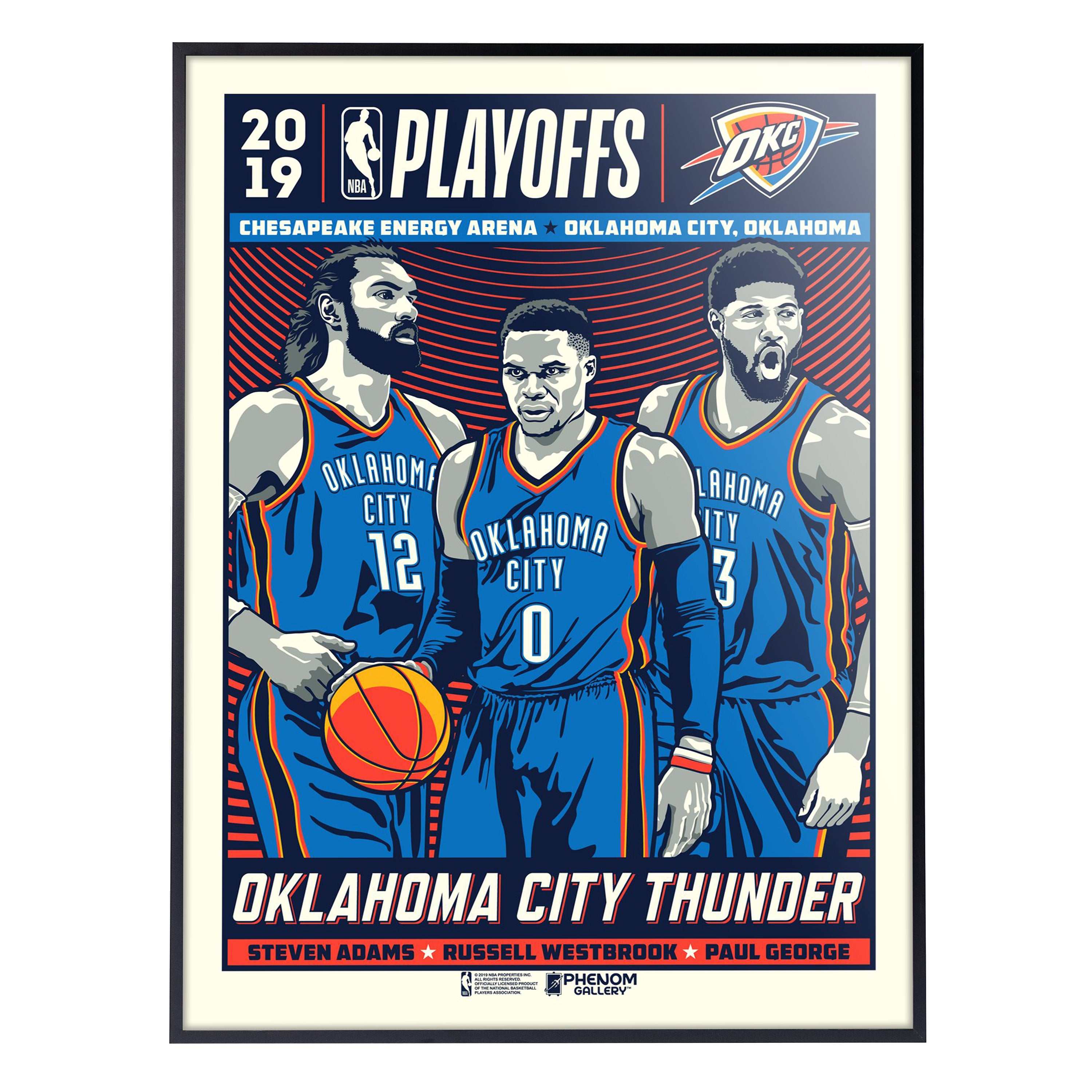 Oklahoma City Thunder '19 NBA Playoffs 18