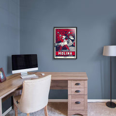 St. Louis Cardinals Yadier Molina 18"x24" Serigraph