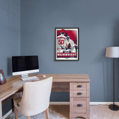 St. Louis Cardinals Adam Wainwright 18"x24" Serigraph