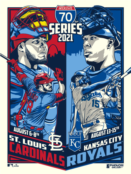 Kansas City Royals 1-70 Series 18"x24" Serigraph