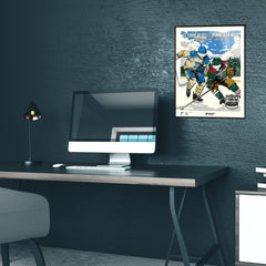 NHL '22 Winter Classic Blues vs Wild 18"x24" Serigraph