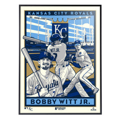 Kansas City Royals Bobby Witt Jr. 18"x24" Serigraph