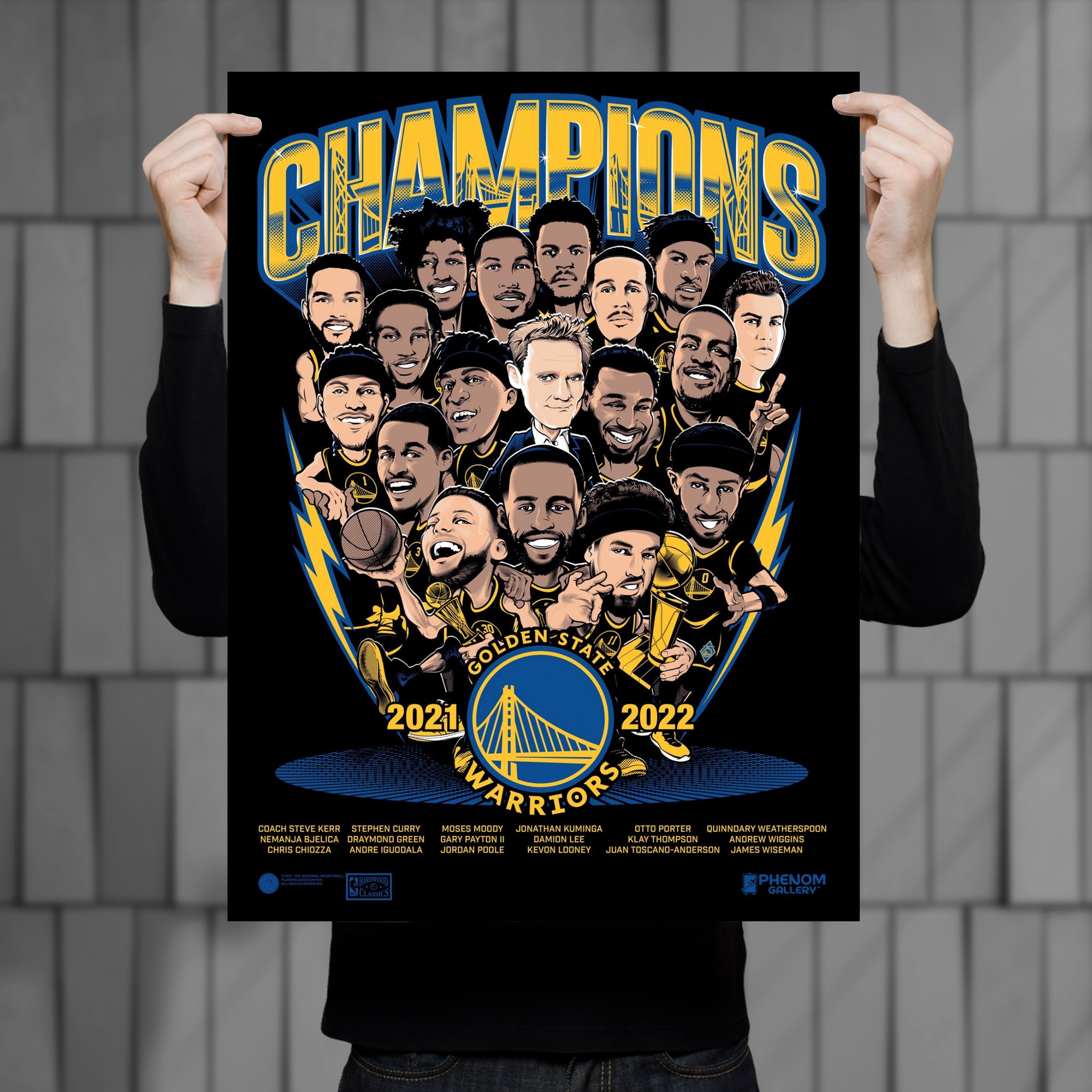 Golden State Warriors 2022 NBA Championship Limited Edition Print – Phenom  Gallery