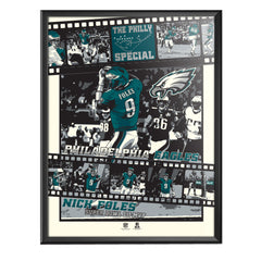 Philadelphia Eagles SB LII Legendary Moments 18"x24" Serigraph