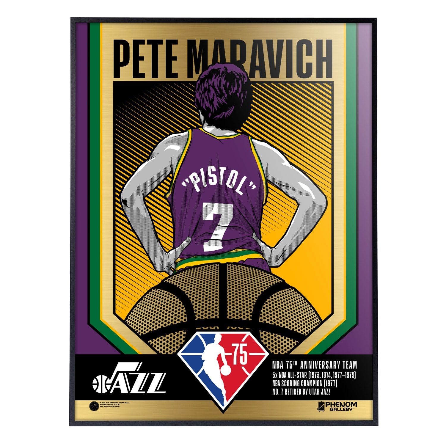 1979-80 Topps #60 Pistol Pete Maravich Utah Jazz Basketball Cards